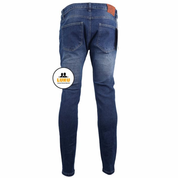 Skinny fit men ragged jeans ripped online