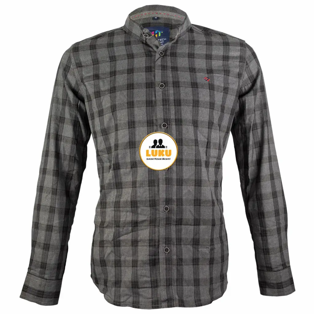 Buy Best Cheap Long Sleeve Checked Shirts In Kenya | LUKU